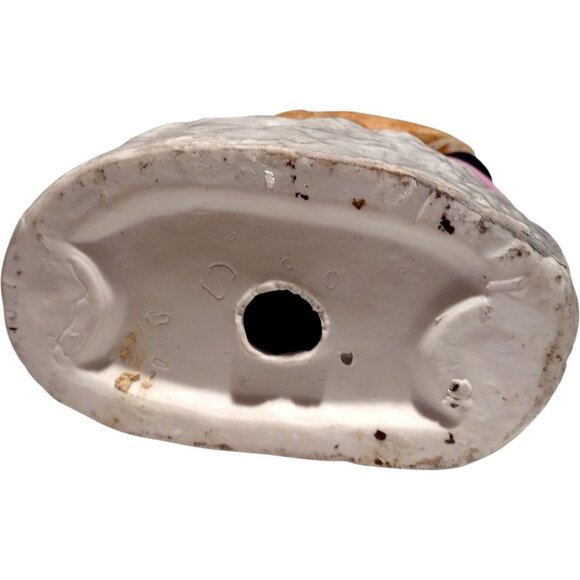 Vintage Antique Chinese Ornate Porcelain Sculpture Boy Girl Gold Tree of Life 13 - Picture 9 of 13